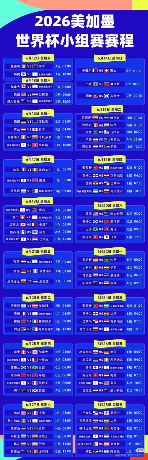 2026世界杯直播一览 2026世界杯直播一览